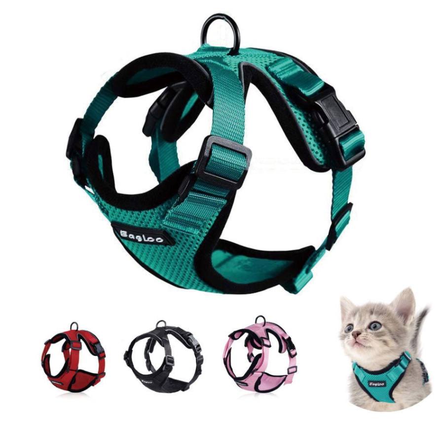Reflective Cat Harness and Leash Set