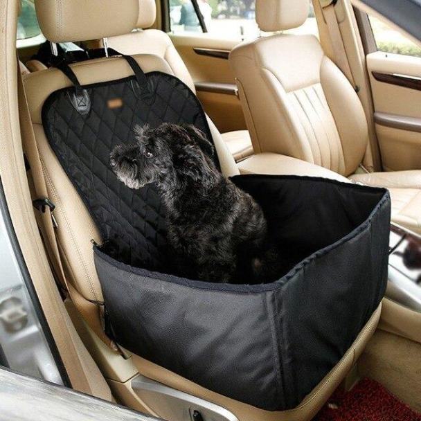 2-IN-1 Dog Booster Seat & Car Seat Protector