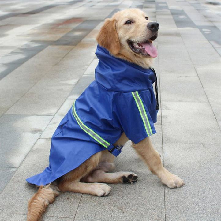 Reflective Dog Raincoat for Small, Medium and Large Dogs