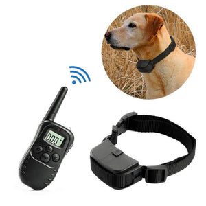 300m Electric Dog Training Collar with LCD Remote