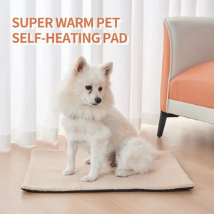 Self Heating Cat Bed – Cozy indoor pet bed with plush, self-warming material, reflecting natural body heat for warmth; ideal for winter comfort and no electricity needed. Perfect heated bed for cats seeking a safe, warm, and soft spot indoors.