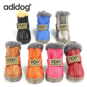 Small Dog Boots - Puppy Winter Shoes
