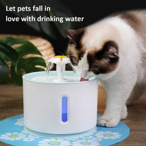 LED Water Fountain For Cats