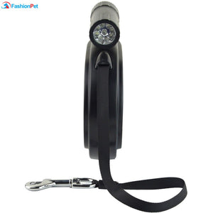 8M Retractable Extending Dog Leash with LED Flashlight - Abound Pet Supplies