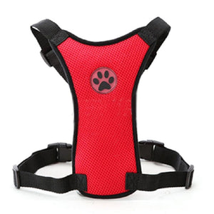 Breathable Dog Car Harness with Seat belt Leash - Abound Pet Supplies