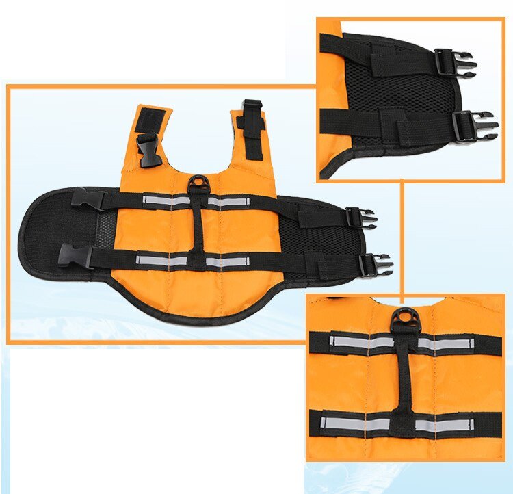 Dog Life Jacket for Small, Medium & Large Dogs - Abound Pet Supplies