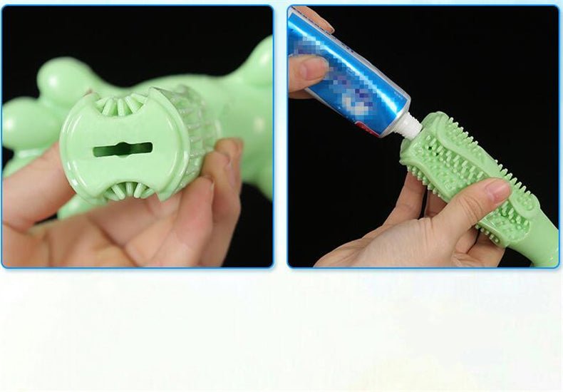 Dog Toothbrush Chew Toy - Abound Pet Supplies