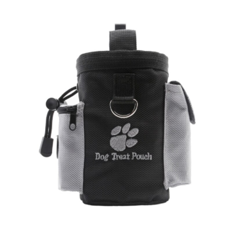 Dog Treat Waist Pouch Bag with Built in Poop Bag Dispenser - Abound Pet Supplies