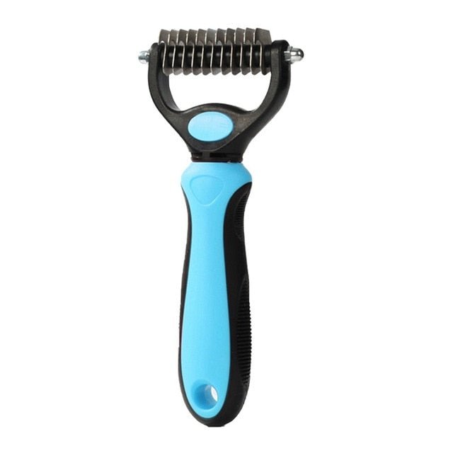 Double Sided Grooming Brush for Dogs & Cats - Abound Pet Supplies