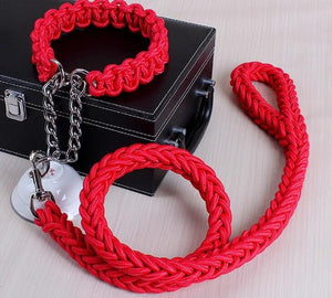 Double Strand Rope Leash for Large Dogs - Abound Pet Supplies