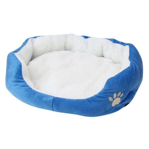 Large Dog Bed (60x50cm) for Medium and Large Dogs – Cozy Pet Bed with Raised Sides, Provides Joint Support, Warmth, and Security – Ideal for Nesting and Lounging, Durable and Comfortable Design