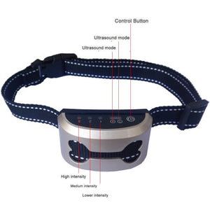 Rechargeable Anti Bark Dog Collar - Abound Pet Supplies
