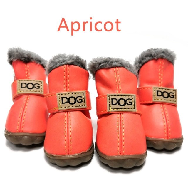 Small Dog Boots, Puppy Winter Shoes - Abound Pet Supplies