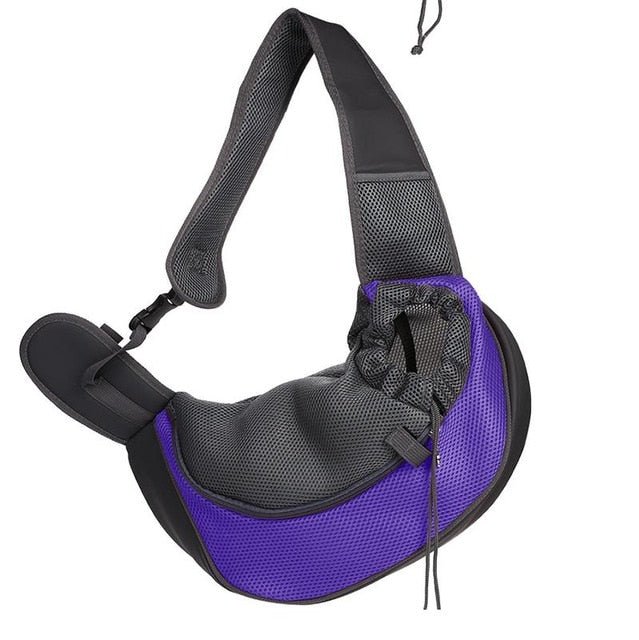 Travel Safe Sling Bag Carrier for Small Dogs & Cats (up to 10 lbs) - Abound Pet Supplies