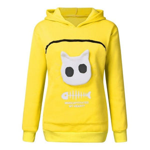 YOUYEDIAN Cat Carrier Hoodie for Women - Abound Pet Supplies